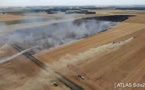 Dans l'Eure, ce lundi, 300 pompiers mobilisés sur le front des incendies : 83,5 hectares détruits