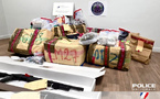 Agglomération rouennaise : 185 kg de stupéfiants et un fusil à pompe saisis lors d’une perquisition
