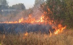 Encore une série d'incendie dans l’Eure : plusieurs hectares brûlés et l’A28 fermée