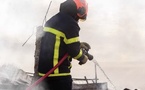 Seine-Maritime : un pavillon en feu au Trait, seize sapeurs-pompiers mobilisés