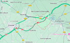 Dans l'Eure, deux poids lourds accidentés sur l’A13, la circulation coupée vers Paris