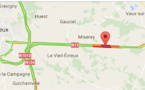 #InfoRoute. Un camion-citerne accidenté sur la RN13 entre Pacy-sur-Eure et Évreux 