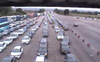 #InfoRoute. 420 km de bouchons dans le sens des départs ce samedi à 11 heures