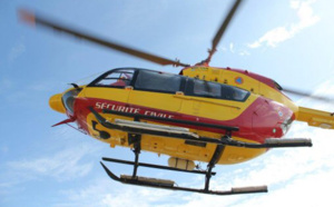 Seine-Maritime : un pêcheur à pied en difficulté récupéré sain et sauf par l'hélicoptère de la sécurité civile 