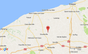 Seine-Maritime : deux blessés dans un accident de la route près de Doudeville 