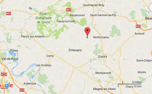 Deux blessés graves dans un accident de la route près d'Etrépagny 