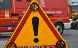 Voiture contre camion-benne : deux blessées transportées au CHU de Rouen