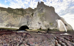 Etretat : deux personnes piégées par la marée secourues par les sapeurs-pompiers