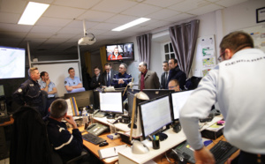 Police, gendarmerie, pompiers... la tournée du réveillon du président du Département de l'Eure