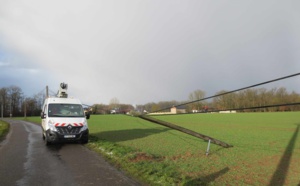 Tempête : plus de 30 000 abonnés d'Orange privés de téléphone et d'Internet