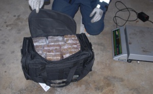 Une demi-tonne de résine de cannabis saisie sur l'A10 après une course-poursuite