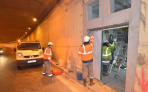 Autoroute A14 : une issue de secours supplémentaire ouverte dans le tunnel de Saint-Germain-en-Laye