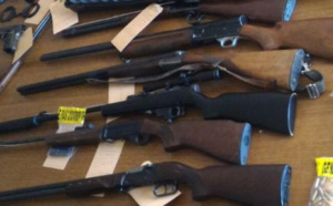 Seine-Maritime : une quinzaine d'armes détenues illégalement saisies au domicile d'un mari violent