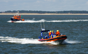 Calvados : quatre personnes isolées par la marée secourues par les sauveteurs en mer de Honfleur 