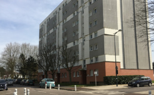 Enquête sur la mort d'une adolescente de 13 ans qui a sauté du 6ème étage hier soir à Grand-Quevilly