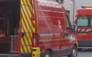 Perte de contrôle à Rogerville : la voiture et son conducteur plongent dans le cours d'eau 