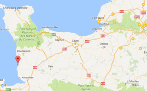 Manche : 13 personnes cernées par la marée montante sont secourues à Saint-Martin-de-Bréhal