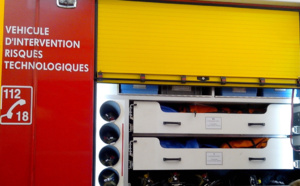 Accident près de Rouen : une voiture fonctionnant au GPL mobilise une équipe "risques technologiques" 