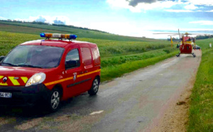 Accident de buggy à Château-sur-Epte : un enfant de 10 ans, blessé, héliporté au CHU de Rouen 