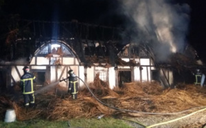 Dans L'Eure, une maison s'embrase en pleine nuit : deux couples et deux enfants en vacances sains et saufs