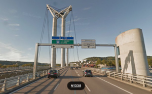 Rouen : perturbations à prévoir autour du pont Flaubert, fermé partiellement en raison d'un incident technique 