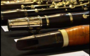 Xavier Cribelier, facteur de flûtes, invité du musée des instruments à vent de La Couture Boussey (Eure)