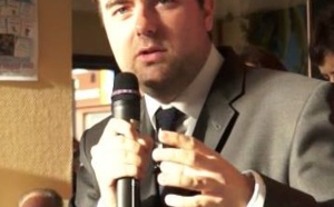 Sébastien Lecornu (LR) se réjouit de la réélection de Bruno Le Maire, candidat de la République en marche 