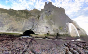 Huit personnes isolées par la marée près d'Etretat secourues par la gendarmerie maritime