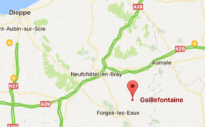 A Gaillefontaine, une maison entièrement détruite dans un incendie cette nuit