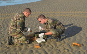 Les plongeurs-démineurs normands ne chôment pas pendant les vacances  