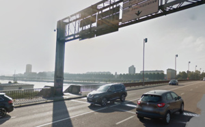 Rouen : renversé par un camion sur le pont Guillaume-le-Conquérant, un piéton grièvement blessé 