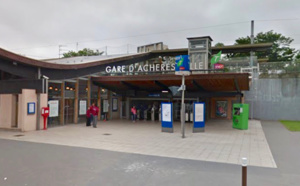 Achères : interpellé dans le train pour avoir menacé un passager avec un couteau 