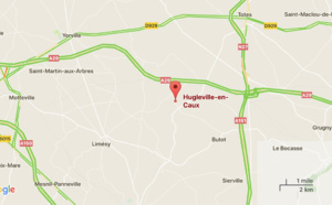 Face-à-face sur la D22 à Hugleville : un mort, deux blessés dont un enfant de 8 ans 