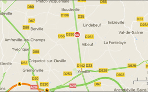 Carambolage sur une route du Pays de Caux ce matin : au moins trois blessés 