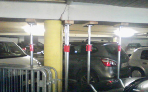 Seine-Maritime : menace d'effondrement dans le parking souterrain Maupassant à Fécamp