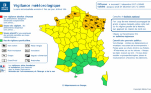 La Seine-Maritime et la Manche en vigilance "vent violent" jusqu'à demain jeudi