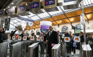 Des portiques anti-fraude sur les lignes normandes à la gare Paris Saint-Lazare 