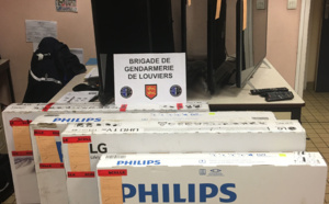 Eure : les voleurs de la palette de téléviseurs étaient deux employés de l'entreprise de transport 