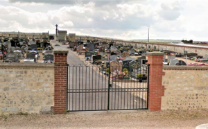 Eure : 45 tombes vandalisées dans le cimetière de Criquebeuf-sur-Seine