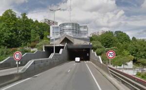 Le tunnel de la Grand'Mare à Rouen fermé temporairement pour des travaux