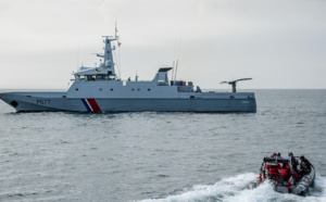 Un marin-pêcheur blessé à la tête rapatrié à Port-en-Bessin à bord du patrouilleur Cormoran 