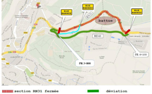 Nouvelle battue administrative près de Rouen, la RN31 fermée dans les deux sens dimanche 22 avril