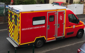 Evreux (Eure) : la Peugeot 207 fait un vol plané, son conducteur est ranimé par les sapeurs-pompiers
