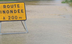 Orages dans l'Eure : un automobiliste tué, 300 interventions des pompiers