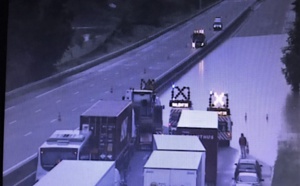 Inondations : l’A13 fermée dans les deux sens entre Poissy et Les Mureaux, ce matin 