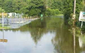 Inondations dans l’Eure : 40 routes fermées, 70 personnes évacuées par les sapeurs-pompiers 