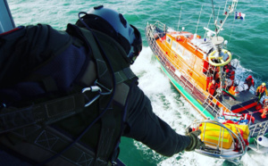 Evacuation d'une passagère de 78 ans malade à bord du ferry Mont-Saint-Michel au large du Havre