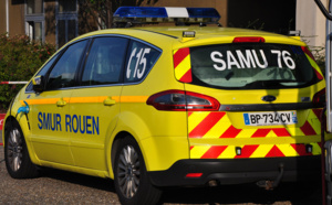 Voiture contre platane à Rouen : le conducteur est grièvement blessé