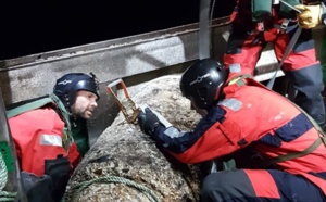 Calvados : une mine allemande d'une tonne dans les filets d'un chalutier au large de Grandcamp-Maisy