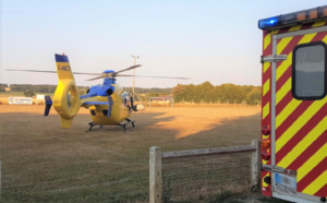 Seine-Maritime : un blessé grave dans une sortie de route, à Mesnières-en-Bray
